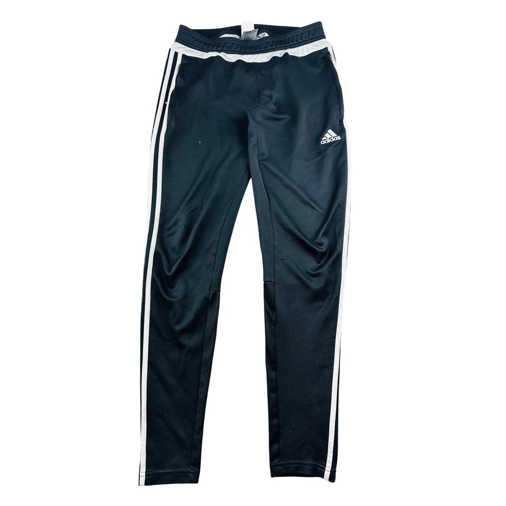 Adidas Tiro 15 Climacool Track Pants Women S Black Striped Tapered‎ Activewear